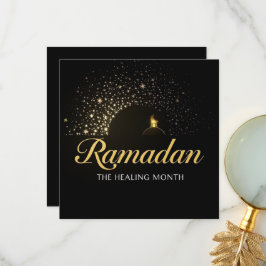 Persoonlijke Ramadan Kareem-vakantiekaart Bedankkaart