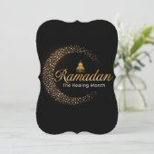 Persoonlijke Ramadan Kareem-viering Kaart (Staand voorkant)