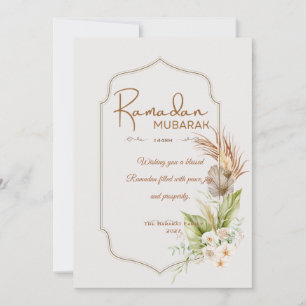 Persoonlijke Ramadan Mubarak wenskaart Kaart