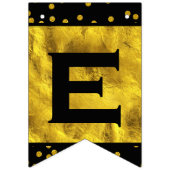 Persoonlijke 'Random Gold Dot Patten Wedding' Vlaggetjes (Tweede vlag)