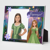 Persoonlijke Rapunzel Tafel Foto Fotoplaat (Zijkant)