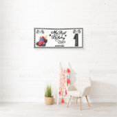 Persoonlijke rassenlijst met als geboortedag aange spandoek (Insitu)