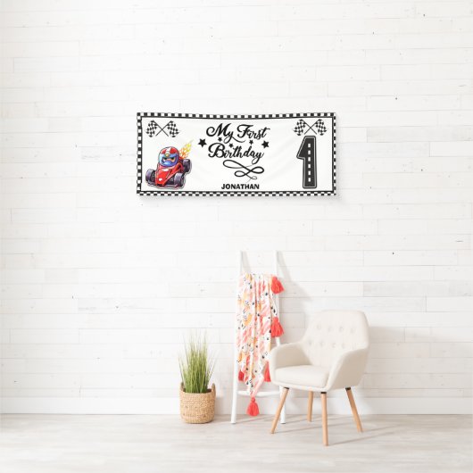 Persoonlijke rassenlijst met als geboortedag aange spandoek (Insitu)