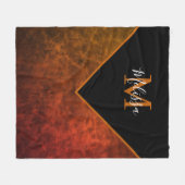 Persoonlijke rawhide gepersonaliseerd  fleece deken (Voorkant (Horizontaal))