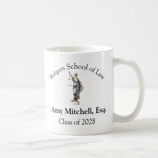 Persoonlijke Rechtsschool/ Advocaten Vrouwe Justit Koffiemok