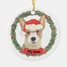 Persoonlijke Red Heeler Cattledog Keramisch Ornament