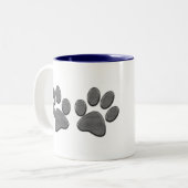 Persoonlijke redding Dog Dad Gifts Dog Paws MOK (Voorkant links)