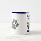 Persoonlijke redding Dog Dad Gifts Dog Paws MOK (Center)