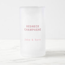 Persoonlijke Redneck Champagne Roze