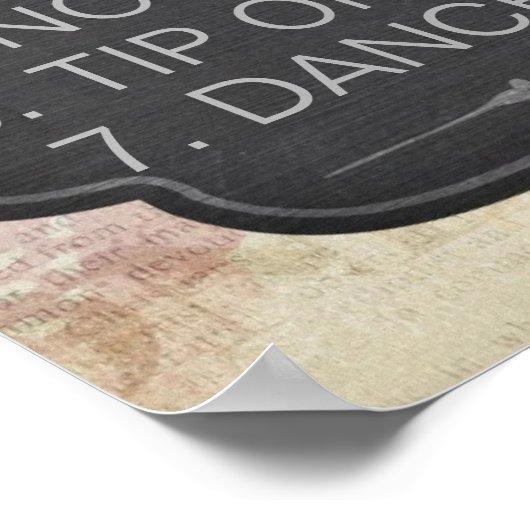 Persoonlijke regels voor balkruimte poster (Hoek)