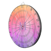 Persoonlijke Regenboog Dartbord (Voorkant Rechts)
