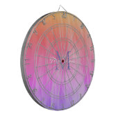 Persoonlijke Regenboog Dartbord (Voorkant Links)
