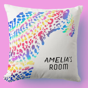 Persoonlijke Regenboog Jaguar Slaapkamer Kussen