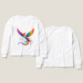 Persoonlijke Regenboog Phoenix Naam Geboortedatum  (Voorkant /achterkant)