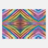 PERSOONLIJKE regenboog pride inpakpapier 3 design (Voorkant)