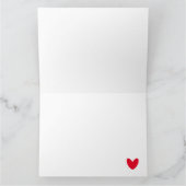 Persoonlijke Regenboog Weer Moederdagkaart Kaart (Binnen)