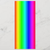 Persoonlijke regenbooggradiënt bladwijzer met naam (Achterkant)
