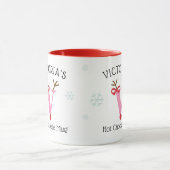 Persoonlijke Reindeer V Heet Chocolade Mok voor Me (Midden)