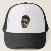 Persoonlijke Reisgezicht Trucker Pet (Voorkant)