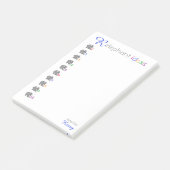 Persoonlijke 'RElephant' Creative Ideas Elephant Post-it® Notes (Schuin)