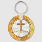 Persoonlijke, religieuze voorkeur, scripts sleutelhanger (Achterkant)