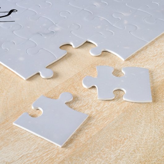 Persoonlijke rendierfoto legpuzzel (Zijkant)