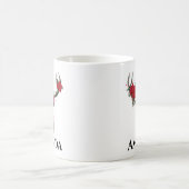 Persoonlijke rendiertjes - mok voor lichte kerstko (Center)