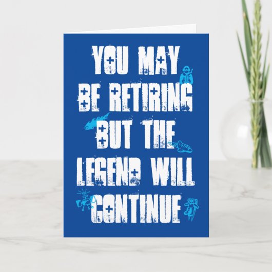 PERSOONLIJKE RETIREMENT LEGEND BLIJFT KAART WERKEN (Voorkant)