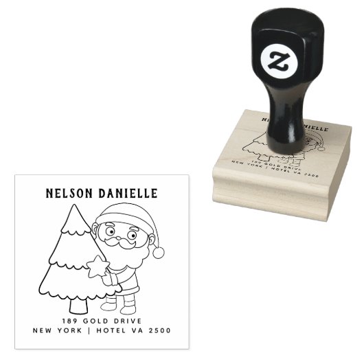 Persoonlijke Retouradres Stempel van Rubber (Gestempeld)