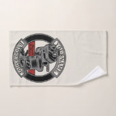 Persoonlijke Retro BarberWinkel Barber Stoel Salon Bad Handdoek (Handdoek)