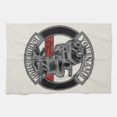 Persoonlijke Retro BarberWinkel Barber Stoel Salon Theedoek (Horizontaal)