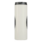 Persoonlijke Retro BarberWinkel Barber Stoel Salon Thermosbeker (Achterkant)