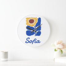 Persoonlijke Retro Bloemen Daisy Met Eigen Naam Ca