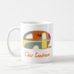 Persoonlijke Retro Caravan Eigenaren Mokken