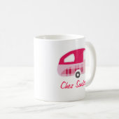 Persoonlijke Retro Caravan Eigenaren Mokken (Voorkant rechts)