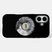 Persoonlijke Retro Draaischijf Case-Mate iPhone Case (Achterkant (horizontaal))