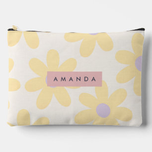Persoonlijke Retro Gele Madeliefjes Bloemen Etui