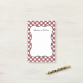 Persoonlijke Retro Keuken Post-it Briefjes Cadeau Post-it® Notes (Op bureau)