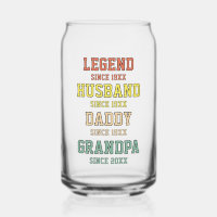 Persoonlijke Retro Legend Husband Dad Grandpa