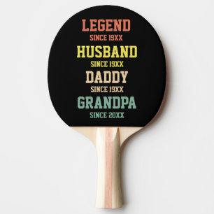 Persoonlijke Retro Legend Husband Tafeltennisbatje