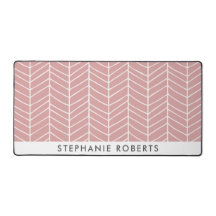 Persoonlijke Retro Roze Bureaumat