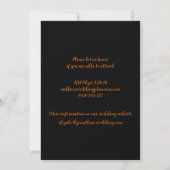 Persoonlijke Retro Save the Date Trouwkaart (Achterkant)