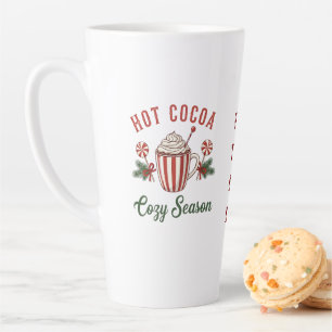 Persoonlijke Retro Warme Cacaobekleding Seizoen Latte Mok