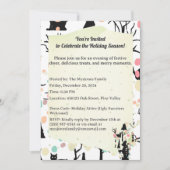 Persoonlijke RetroMinimalistische Zwarte Katten & Kaart (Voorkant)