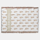 Persoonlijke Rhodesian Ridgeback Deken (Voorkant)