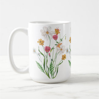 Persoonlijke Rietbloem RVS Koffiemok