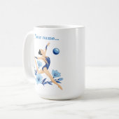 Persoonlijke Ritmische Gymnastiek Mok (Voorkant links)
