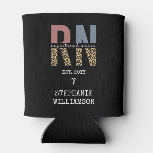 Persoonlijke RN-gebruikte verpleegster afstuderen Blikjeskoeler (Achterkant)