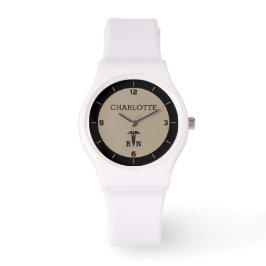 Persoonlijke RN Medische Symbool Zurse Gift Horloge