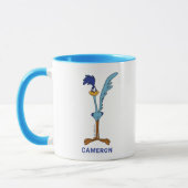 Persoonlijke ROAD RUNNER™ in kleur mok (Links)